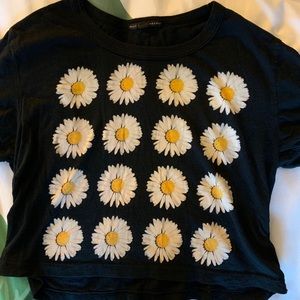 Sunflower crop top